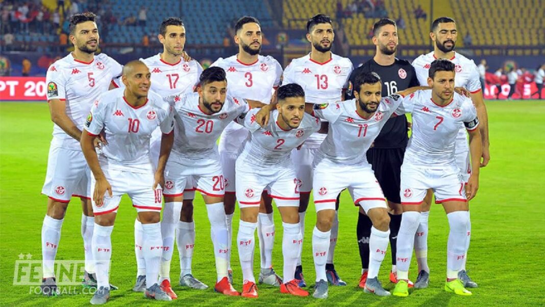 L'équipe de Tunisie en préparation pour la Coupe du Monde.