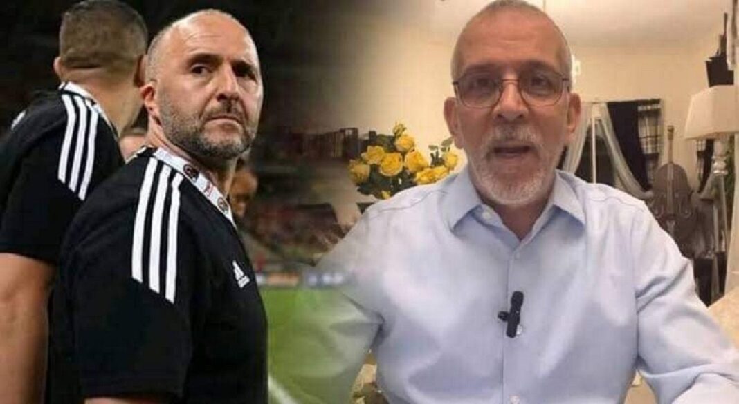 Hafid Derradji critique l'équipe d'Algérie lors d'une interview.