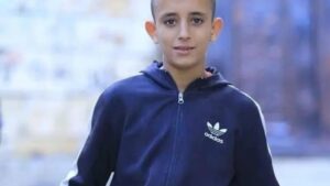 le jeune palestinien 