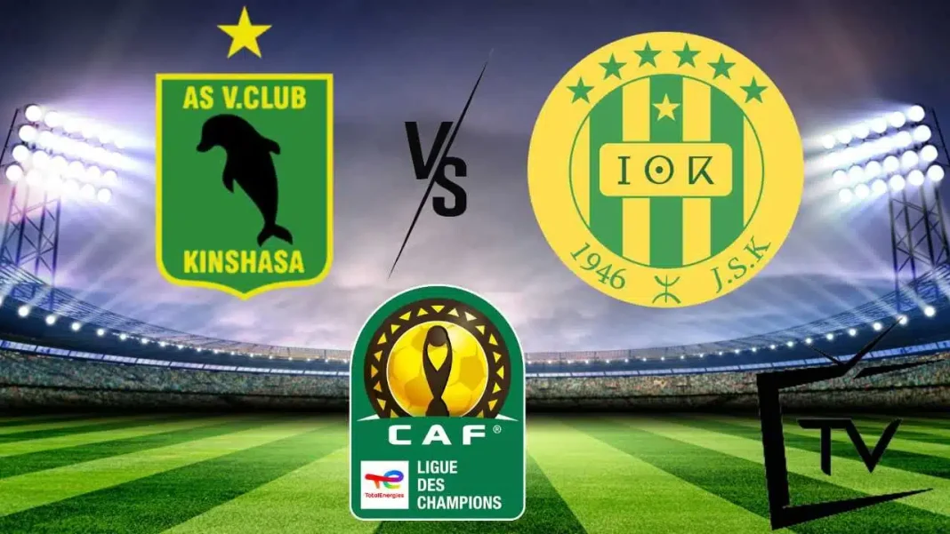 Match AS V. Club vs JS Kabylie en direct Match en direct entre AS V. Club et JS Kabylie, Ligue des Champions.
