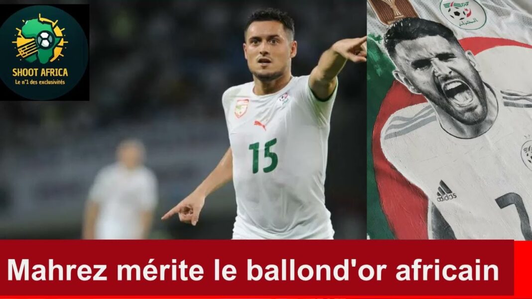 Karim Ziani en action, portant le maillot algérien 15.