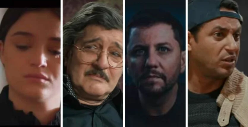 Quatre personnages de séries algériennes populaires pour Ramadan 2024.
