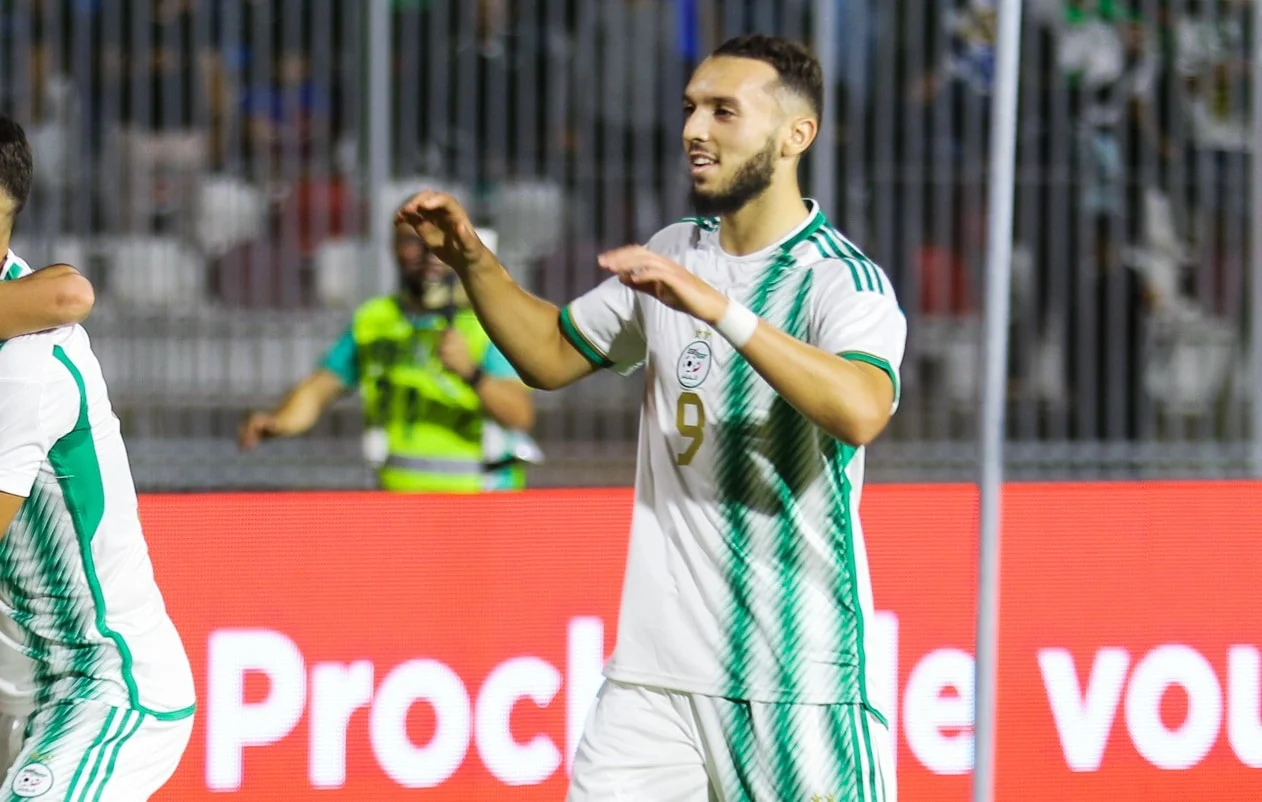 Eliminatoires CAN 2025 : La Ligue 1 rend hommage à l'équipe d'Algérie Amine Gouiri