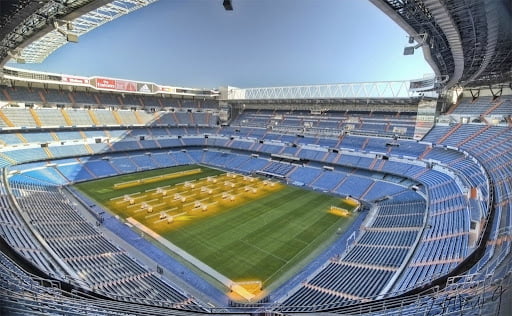 Stade Santiago Bernabéu, lieu de la finale de la Coupe du Monde 2030.