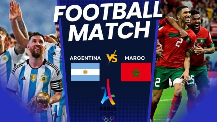JO Paris 2024 : Suivez le match Argentine-Maroc en direct JO Paris 2024
