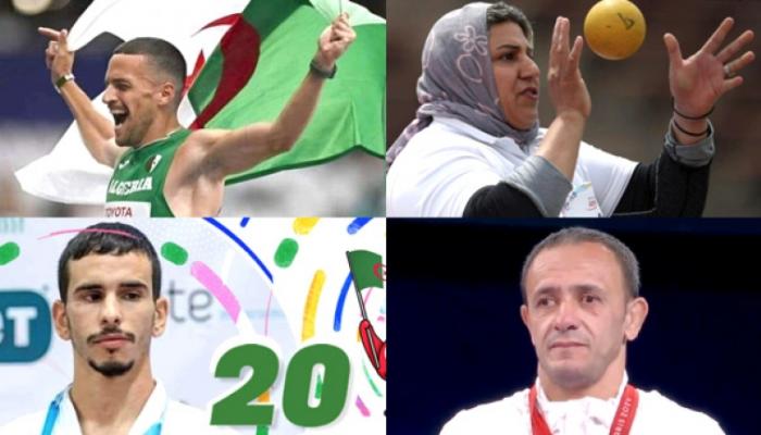 Athlètes algériens en compétition aux Jeux Paralympiques 2024.