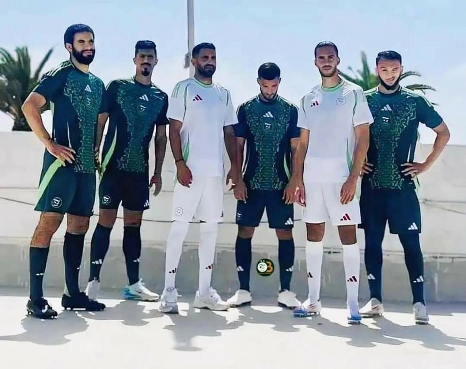 Saison 2024/2025 : Les nouveaux maillots de l'équipe d'Algérie ont fuité Equipe d'Algérie