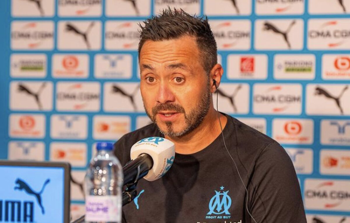 L’OM échoue à recruter Ismaël Bennacer mais garde espoir pour janvier Entraîneur de l'OM lors d'une conférence de presse sportive.
