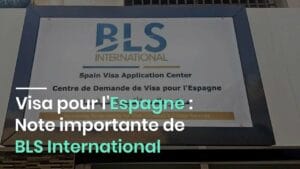 Visa pour l’Espagne