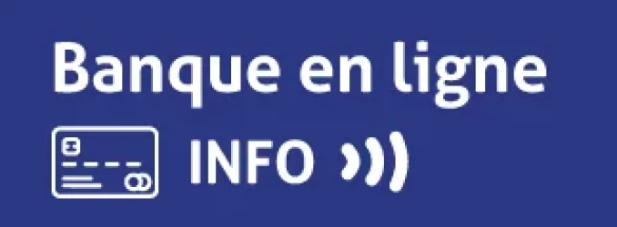 Service bancaire en ligne pour expatriés algériens avec icône de carte bancaire.