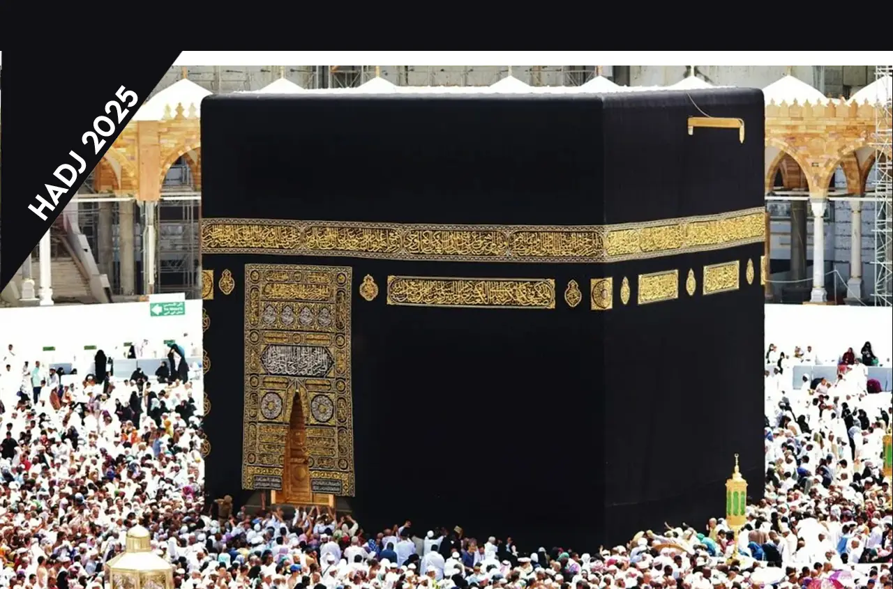 Kaaba sacrée à La Mecque pendant le Hajj 2025 en Algérie.