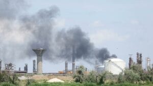 Incendie dans une installation gazière de Sonatrach