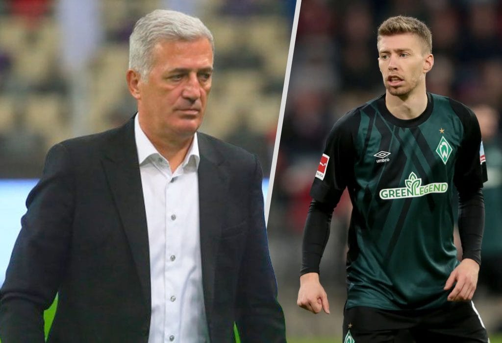 Mitchell Weiser sur le terrain lors d'un match de football.