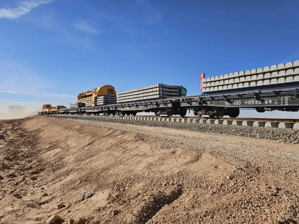 Algérie : la seconde étape de la gigantesque ligne ferroviaire du Sahara enfin terminée Algérie : la seconde étape de la gigantesque ligne ferroviaire du Sahara enfin terminée