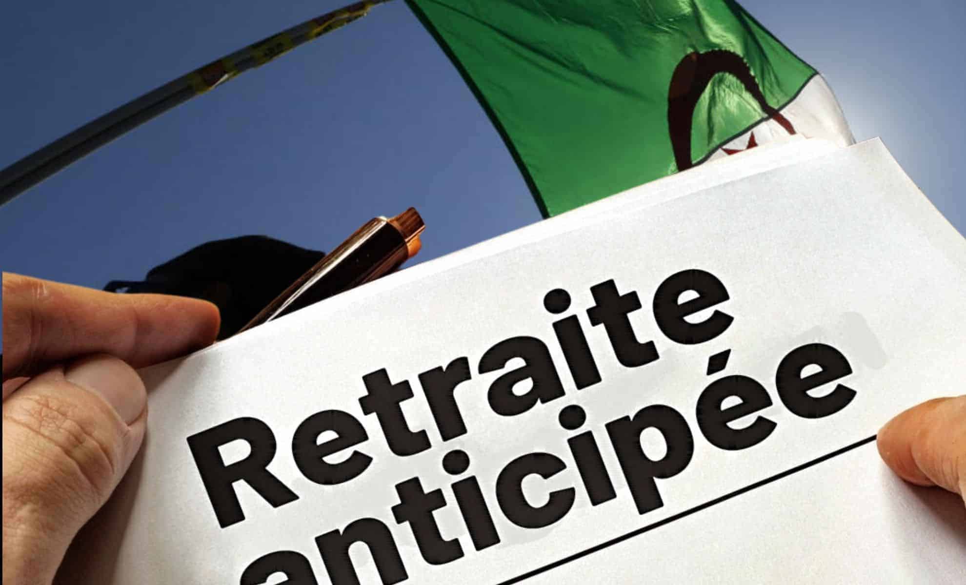 Manifestation pour la retraite anticipée en Algérie.