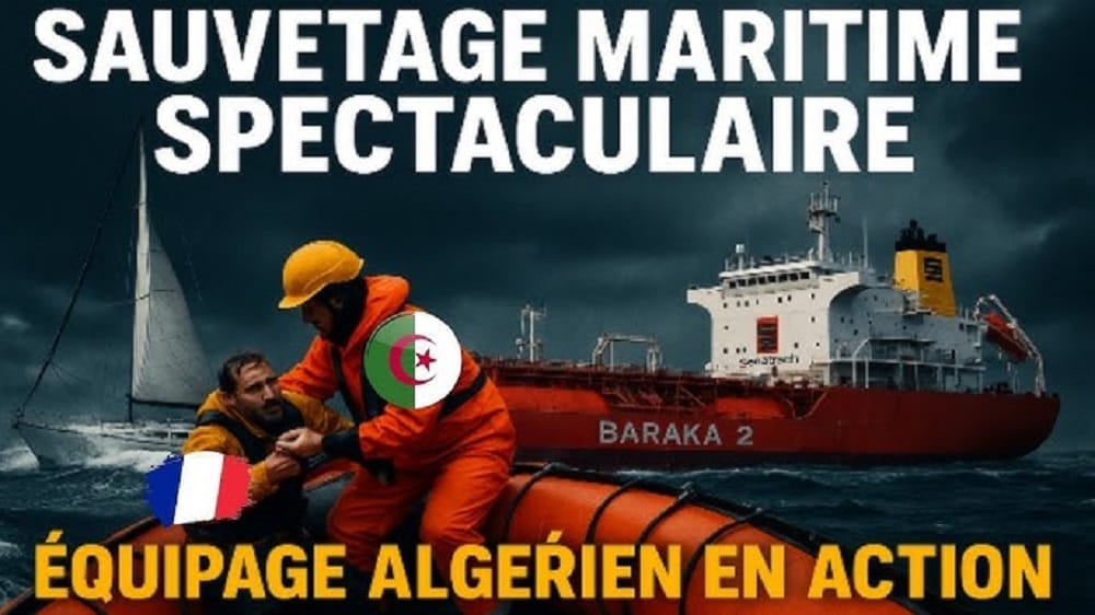 Héros en mer : l’équipage d’un navire Sonatrach sauve un Français au large de l’Italie – la vidéo du sauvetage impressionne
