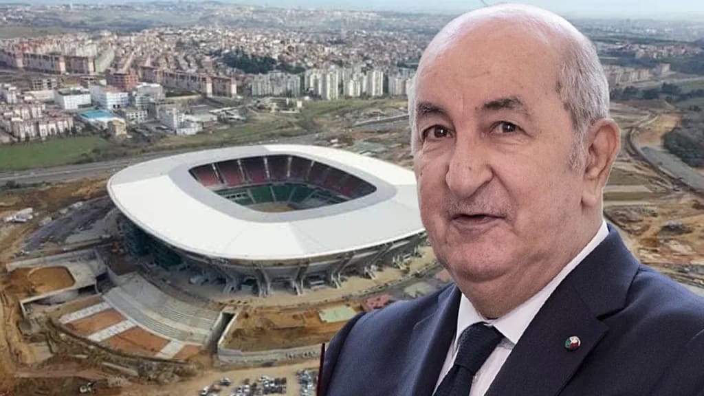 Tebboune annonce un nouveau stade de classe mondiale en Algérie : une révolution sportive en marche