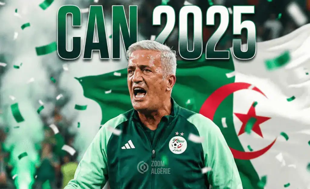 Entraîneur algérien motivé pour la CAN 2025.