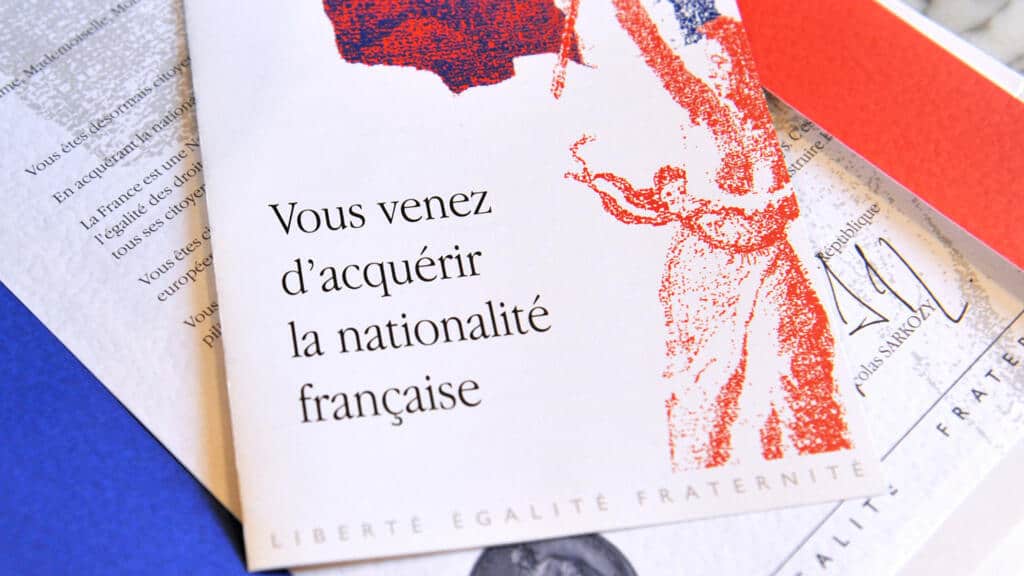 Document officiel pour obtenir la nationalité française en 2026.