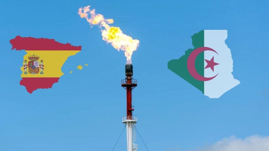Pétrole algérien exporté vers l'Espagne, illustration de l'industrie pétrolière.