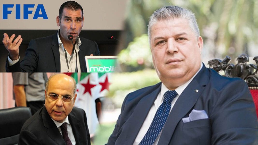 Hommes d'affaires et dirigeants du football en réunion.