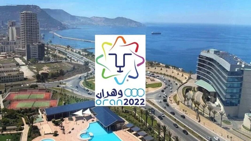 Jeux méditerranéens: Air Algérie relie Oran à… Logo des Jeux méditerranéens 2022 à Oran, Algérie.