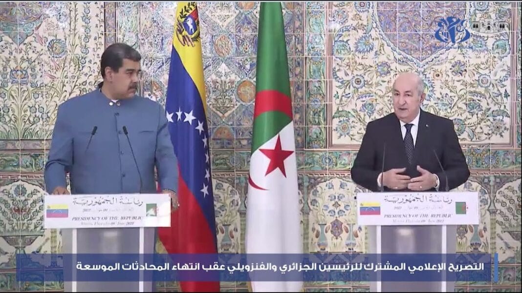 Algérie-Venezuela: Une ligne aérienne directe pour bientot Rencontre officielle entre dirigeants algérien et vénézuélien.