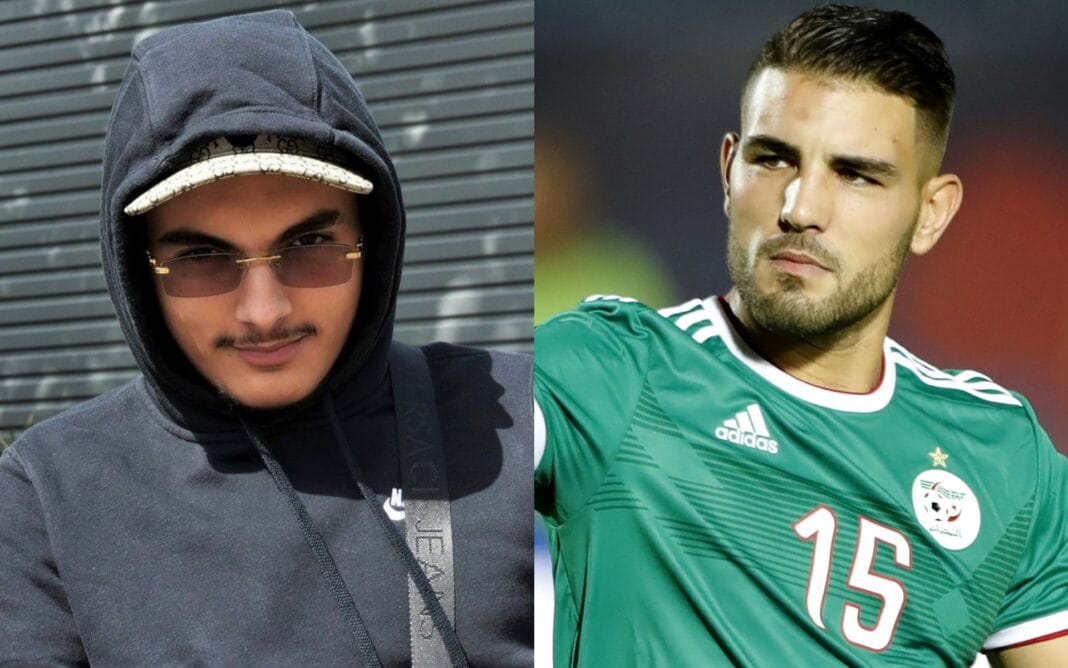 Algérie, le rappeur RK garde une grande rancune contre Delort Rappeur RK et joueur Delort, figures du football et de la musique algérienne.