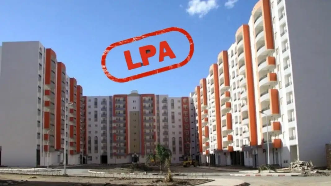 Immeubles résidentiels LPA à Alger, en cours d'enquête.