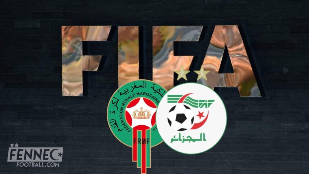 JSK WAC : la grande leçons de l’Algérie au Maroc Logos de l'Algérie et du Maroc avec le texte FFA.