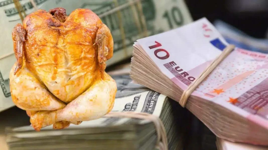 Poulet rôti utilisé comme canal pour un transfert illicite à l'aéroport d'Alger.