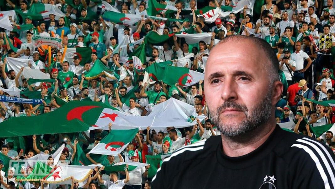 Djamel Belmadi avec un public en délire à Annaba.
