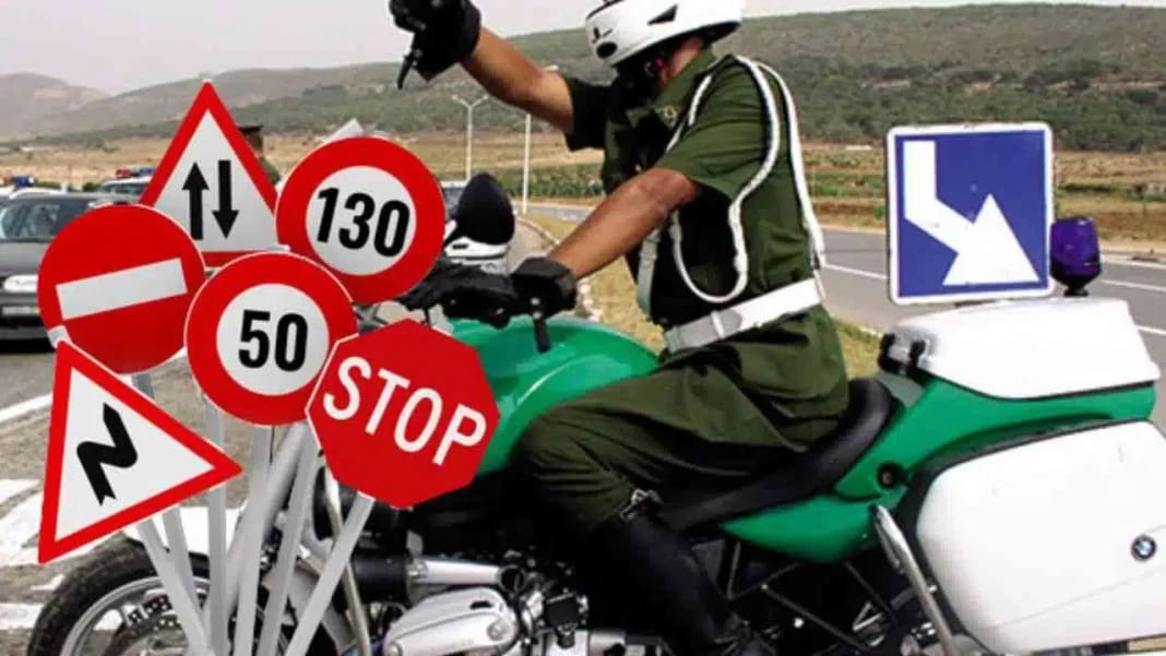 Code de la route en Algérie : Pour cette horrible infraction, voici la sanction attribuée. Signes de circulation et contrôle de vitesse en Algérie.