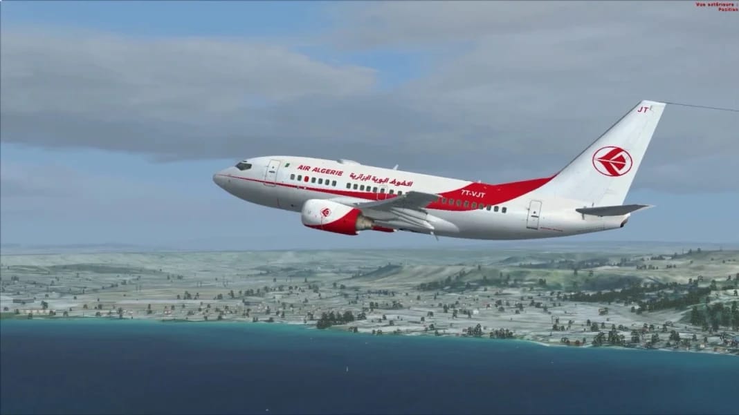 Avion d'Air Algérie confronté à des problèmes techniques en vol.
