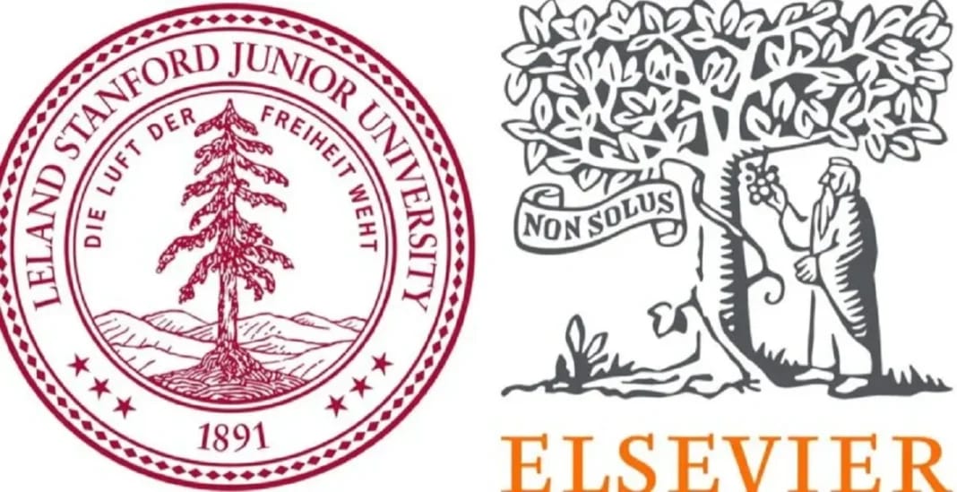 TOP 2% des profs les plus cités : L’université de Stanford inclut 56 chercheurs d’Algérie Logo de l'université de Stanford avec arbre et texte en allemand.