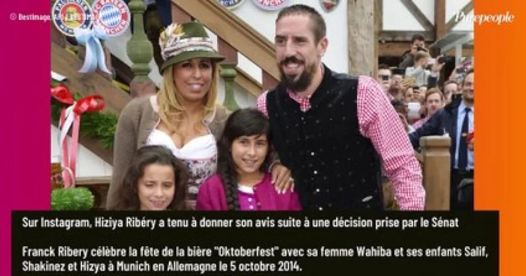 Loi sur l’immigration en France : la fille de Ribey fait entendre sa voix Franck Ribéry avec sa famille lors de l'Oktoberfest à Munich.