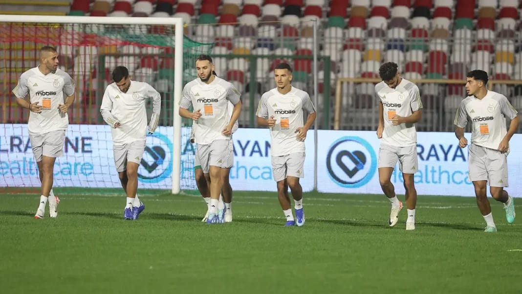 Qualif Coupe du monde 2026 : les Fennecs déjà à pieds d’œuvre Équipe nationale d'Algérie lors d'une séance d'entraînement.