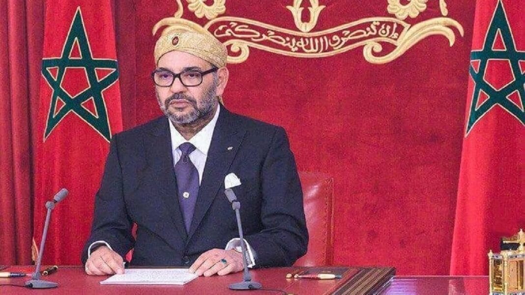 le Maroc du Roi Mohammed VI engagé corps et Âme pour la Palestine Le Roi Mohammed VI en réunion officielle pour la Palestine.