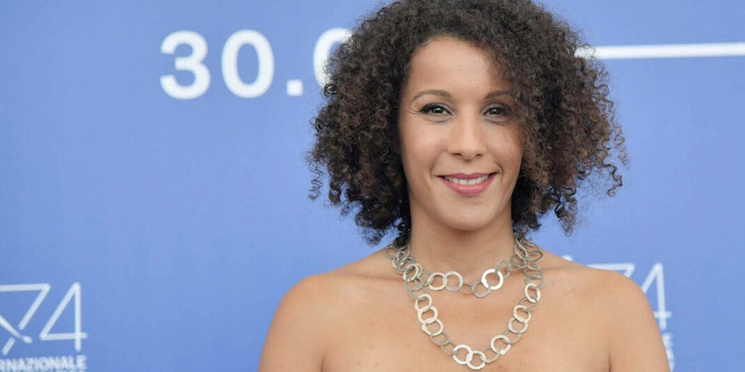 Sofia Djama, réalisatrice, lors du Festival de Cannes 2023.