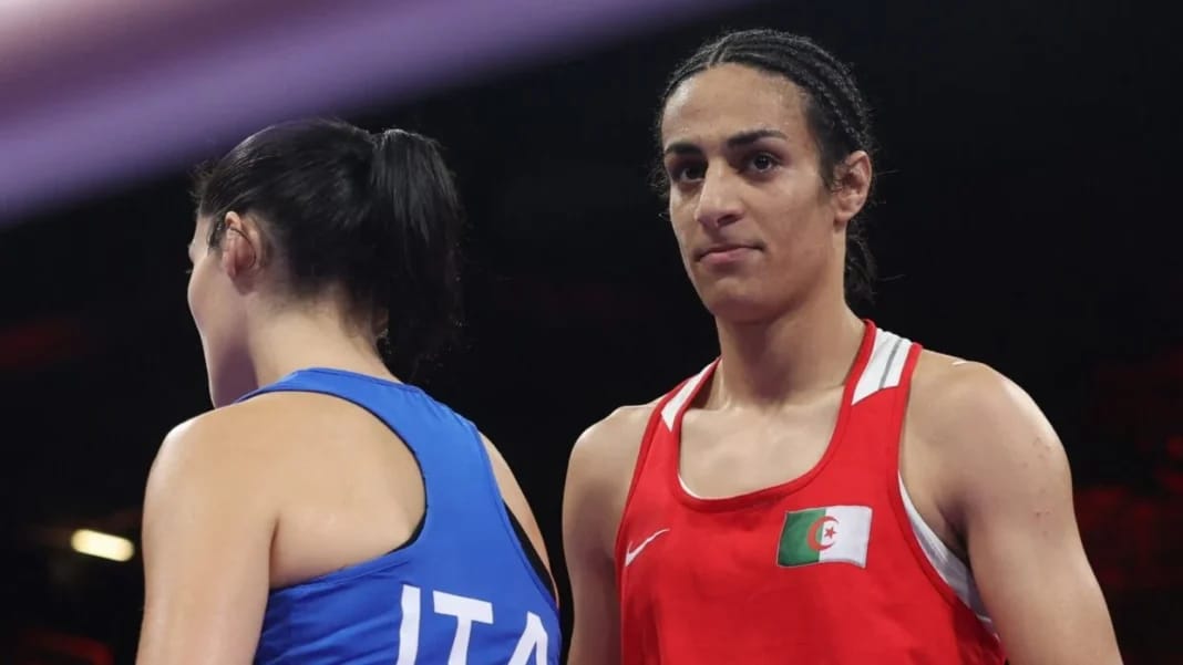 Prochain combat d’Imane Khelif : Chaîne et heure de diffusion Luca Anna Hamori lors d'un match de boxe féminine.