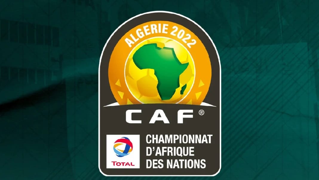 Logo de la CAF 2022 pour le Championnat d'Afrique des Nations.