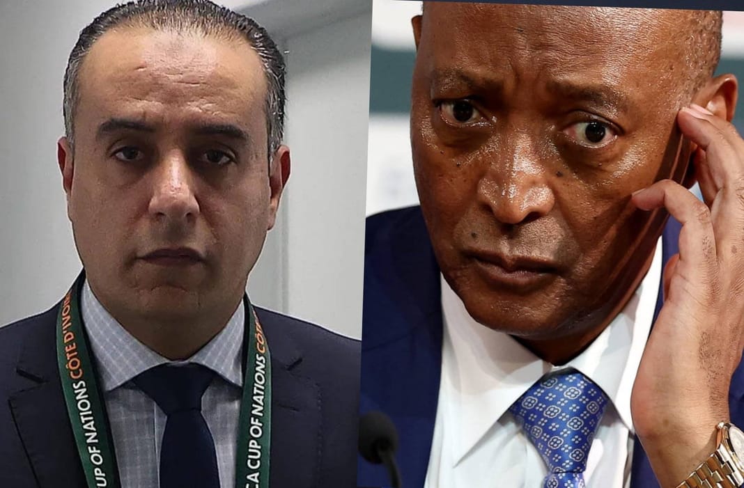 Réintégration de l’Algérie au Comex de la CAF : Patrice Motsepe reste prudent dans ses déclarations Patrice Motsepe rendant hommage à l'Algérie lors d'un événement officiel.