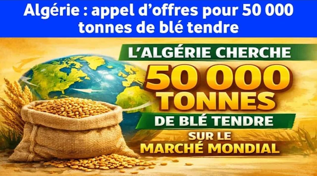 Blé français : le Maroc domine, l’Algérie absente des achats Algérie recherche 50 000 tonnes de blé tendre sur le marché mondial.