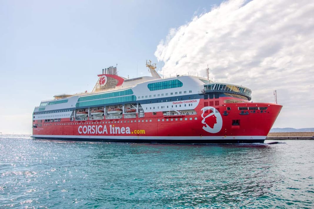 Corsica Linea : voici la nouvelle offre qui change la traversée Ferry Danielle Casanova reliant la France à l'Algérie.