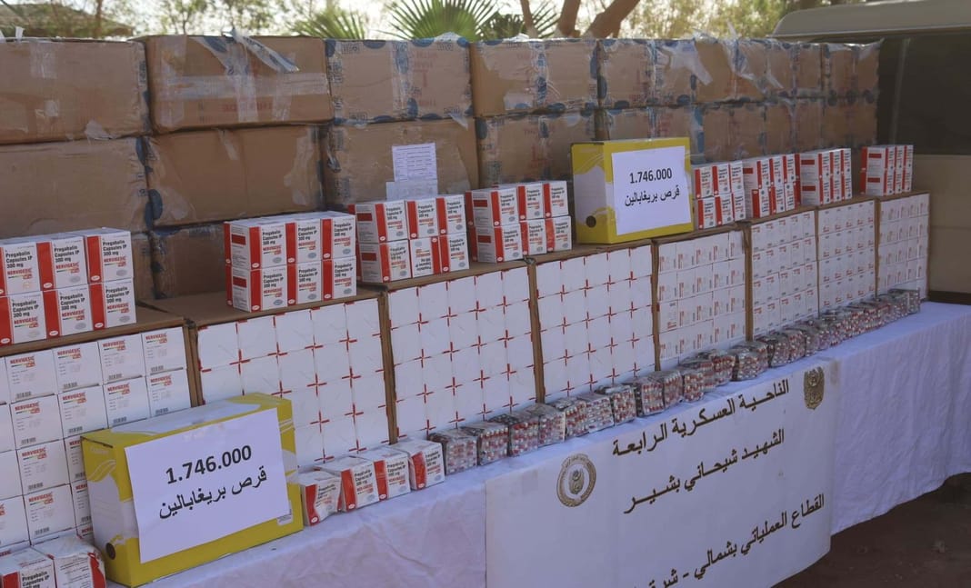Grande quantité de comprimés psychotropes saisie en Algérie.