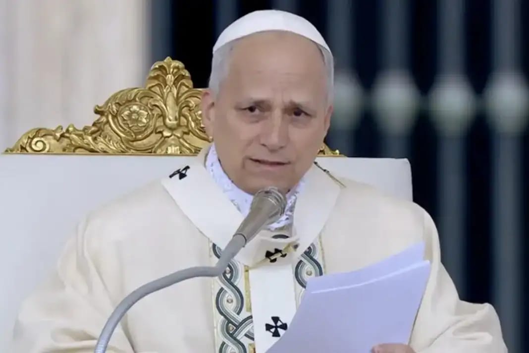 Le pape lors d'une visite officielle en Algérie.