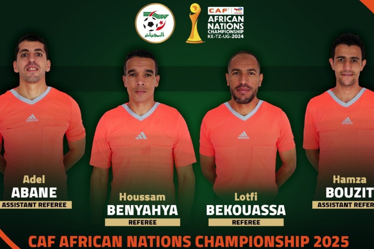 CHAN 2025 : un quatuor algérien à l’honneur pour lancer le tournoi en Afrique de l’Est
