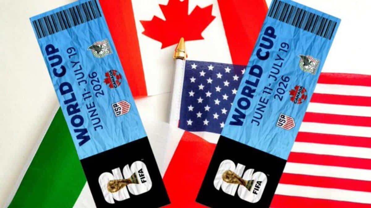Billets officiels pour la Coupe du Monde 2026, disponibles dès 55 €.