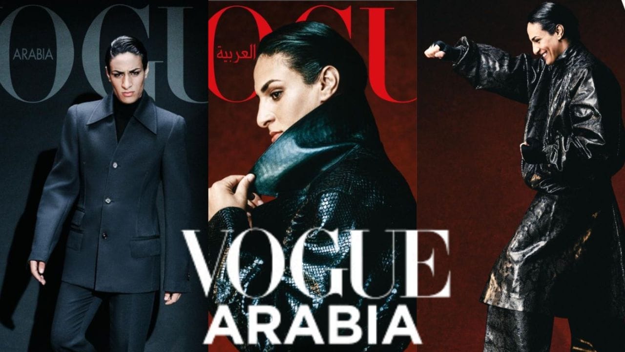 C'est impressionnant! Imane Khelif, la championne olympique à la une de Vogue Arabia Imane Khelif, championne olympique, en couverture de Vogue Arabia.