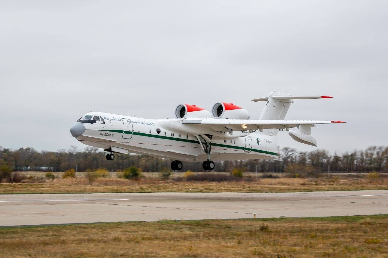 Bonne nouvelle ! L’Algérie renforce sa flotte anti-incendie avec un deuxième Beriev Be-200ES